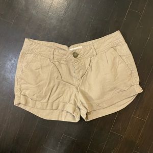 Forever 21 Khaki Shorts